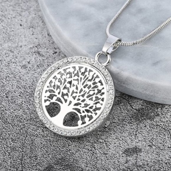 Stainless Tree of Life Necklace - Picture 1 of 7